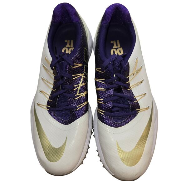 Nike 8.5 Washington Huskies Women's Lunar Control Golf Shop Tennis Shoe 8 1/2 - Picture 1 of 7